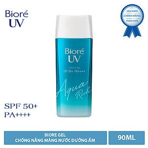 BIORE GEL CHỐNG NẮNG MÀNG NƯỚC DƯỠNG ẨM