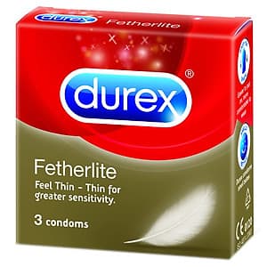 Bao Cao Su Durex Fetherlite 3S – 39182 - Hộp 3 Gói - 100584268