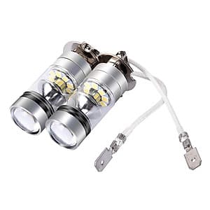 Đèn Pha LED Sương Mù Trên Ô Tô Siêu Sáng H3 (12/24V)