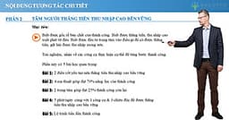 Tướng và Tâm Người Thăng Tiến Thu Nhập Cao Bền Vững
