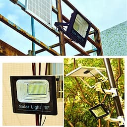 Đèn LED năng lượng mặt trời 100w