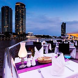 Xe Đưa Đón + Bữa Tối Trên Chao Phraya Princess (Từ Bến Tàu River City Pier)