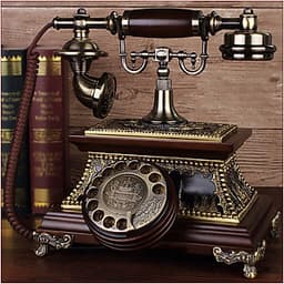Điện thoại để bàn tân cổ điển phím quay cao cấp DT14