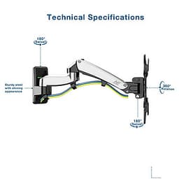 Giá Treo Tivi Góc Xoay Đa Hướng Tay Dài Nhập Khẩu North Bayou F300 (30-40 inch)