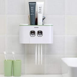 Bộ Nhả Kem Đánh Răng Tự Động 4 Cốc Ecoco E1802
