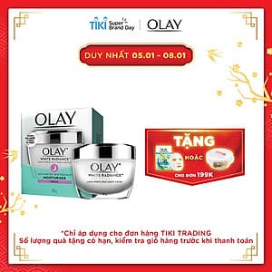Kem dưỡng trắng da ban đêm Olay White Radiance Light Perfecting Night Cream 50g