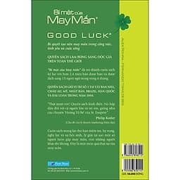 Bí Mật Của May Mắn (Khổ Lớn)(Tái Bản 2020)