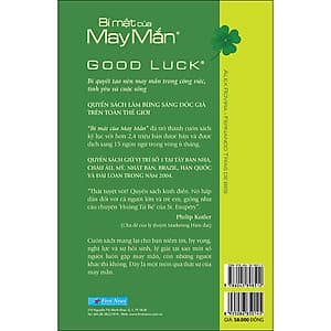 Bí Mật Của May Mắn (Khổ Lớn)(Tái Bản 2020)