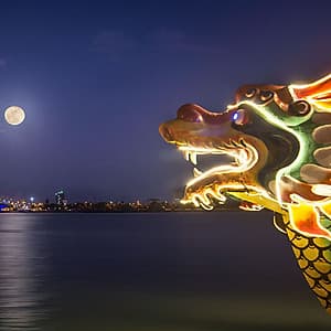 Vé thuyền Rồng sông Hàn Đà Nẵng về đêm (vé trẻ em)