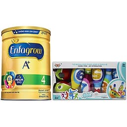 Combo 1 Lon Sữa Bột Enfagrow A+ 4 1.75kg Tặng Bộ Đồ Chơi Bowling
