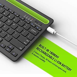Bàn Phím Bluetooth Không Dây BK230 Kết Nối Với Điện Thoại