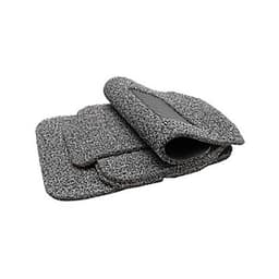 Bộ thảm lót sàn xe dấu bụi siêu sạch 5 miếng cho xe ô tô 4-5 chỗ (Xám)
