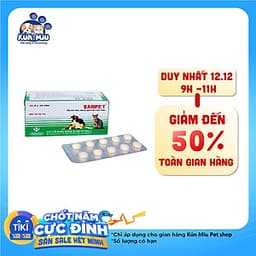 Tẩy Giun cho chó mèo Sanpet 