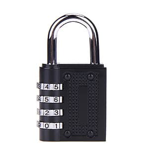 Ổ khóa 4 mã số dùng cho khóa vali, khóa tủ nhà cửa