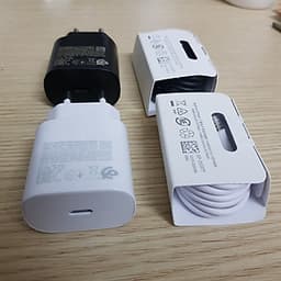 Combo Sạc cáp nhanh 25w Type C dùng cho Samsung Note10 / S10plus 5G / A80, OPPO, VIVO, HUAWEI