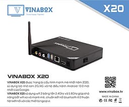 Android vinabox X20-2020 bản Ram 4G, Rom 32G- cấu hình mạnh - SẢN PHẨM CHÍNH HÃNG