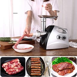 Máy xay thịt, làm xúc xích tự động RH305 công suất 400W chế biến nhiều loại thực phẩm tươi thiết kế đẹp mắt, vận hành tối ưu