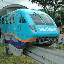 Vé Tàu Điện Sentosa Express, Singapore