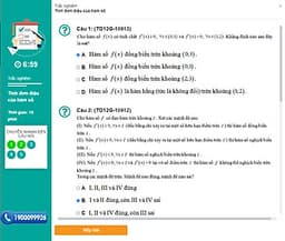 Khóa học GIẢI TÍCH 12 - CƠ BẢN + NÂNG CAO thầy CAO PHI - 03 tháng