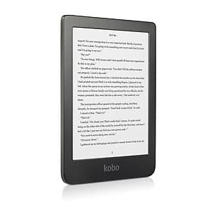Máy đọc sách Kobo Clara HD - 8GB màu đen - màn hình 6 inch - có đèn cam- Hàng Nhập Khẩu