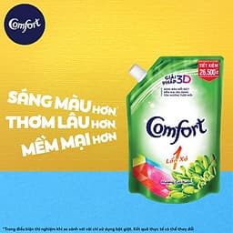 Nước Xả Vải Comfort 1 Lần Xả Hương Gió Xuân Túi 1.6L - 67349992