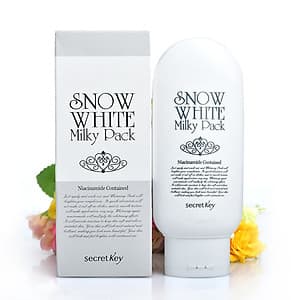 Kem Làm Trắng Mặt Và Toàn Thân Secret Key Snow White Milky Pack 200g