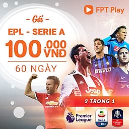 FPT Play Box 2018 (4K, Bluetooth 4.0)  tặng Gói Kênh Giải Trí 12 tháng và Gói Ngoại Hạng Anh, FA, Serie A 2018-2019 - Hàng Chính Hãng
