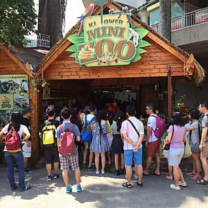 Vé Sở Thú KL Tower Mini Zoo, Kuala Lumpur