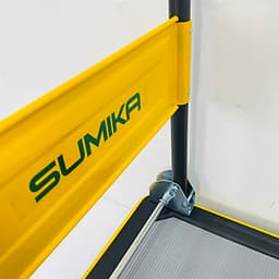 Xe đẩy hàng 4 bánh SUMIKA T150 - Khung thép, tay cầm gấp mở tiện lợi, tải trọng 150kg