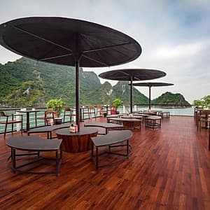 Du Thuyền 5 Sao Azalea Cruises Sang Trọng, Đẳng Cấp - Tour Du Lịch 2 Ngày 1 Đêm Ngủ Đêm Trên Thuyền Tại Vịnh Hạ Long (Trải Nghiệm Chèo Thuyền Kayak)