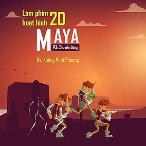 Làm phim hoạt hình 2D với Maya - Phần 3 chuyển động
