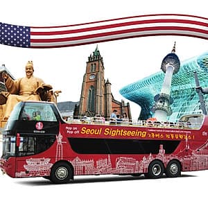 Vé Xe Bus Hop On Hop Off Tham Quan Seoul, Hàn Quốc - Tuyến Seoul Night Course