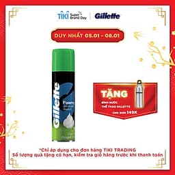 Bọt Cạo Râu Gillette Hương Chanh (175g)
