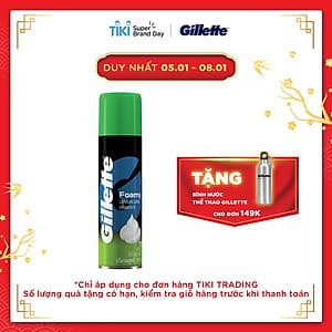 Bọt Cạo Râu Gillette Hương Chanh (175g)