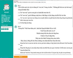 Khóa học CẢM THỤ VĂN HỌC LỚP 5 cô Chu Ái Thu - 06 tháng