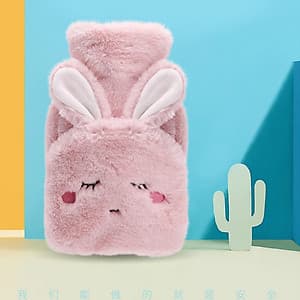 Túi Chườm Nóng Đau Bụng Kinh Giữ Nhiệt Size 500ml Tiện Lợi- Vải Bông Thú Xinh Xắn.
