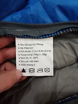 Túi ngủ du lịch chống thấm có nhiều màu