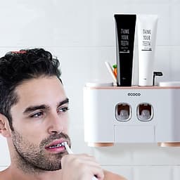Bộ Nhả Kem Đánh Răng Tự Động 4 Cốc Ecoco E1802