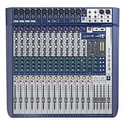 Bộ Trộn Âm Thanh Soundcraft Signature 16-EU-Mixing - Hàng Chính Hãng