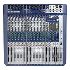 Bộ Trộn Âm Thanh Soundcraft Signature 16-EU-Mixing - Hàng Chính Hãng