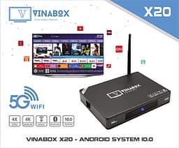 Android vinabox X20-2020 bản Ram 4G, Rom 32G- cấu hình mạnh - SẢN PHẨM CHÍNH HÃNG