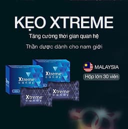 Kẹo Sâm (Mỹ) Ultimate Xtreme Flavor Kéo dài thời gian quan hệ cho Nam Giới 1 viên 