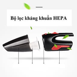 Máy hút bụi cầm tay CÓ DÂY cho xe hơi, oto, tẩu nguồn 12v