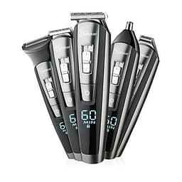 HATTEKER professional hair trimmer waterproof 5 in1hair clipper electric hair cutting machine beard trimer men haircut
