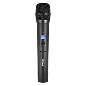 Micro Phỏng Vấn Cầm Tay Không Dây UHF Boya BY-WHM8 - Hàng Chính Hãng