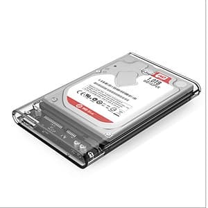 Hộp Ổ Cứng Hdd Box ORICO 2.5", USB 3.0 - Trong Suốt 