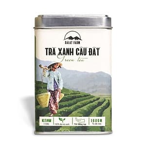 Trà Xanh Cầu Đất Dalat Farm - Phiên Bản Đặc Biệt Bà Tôi - Hộp 110Gr