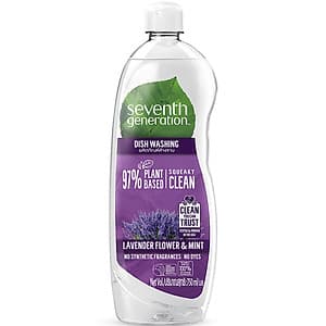 Nước Rửa Chén Gốc Thực Vật Seventh Generation Lavender & Mint Hương Oải Hương Bạc Hà 750Ml