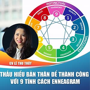 Khóa học trọn đời- Thấu hiểu bản thân để thành công với 9 tính cách Enneagram- Bạn là người Quyết đoán hay người Hòa giải- Chia sẻ từ giảng viên Lê Thu Thủy