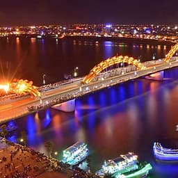 Vé thuyền Rồng sông Hàn Đà Nẵng về đêm (vé trẻ em)